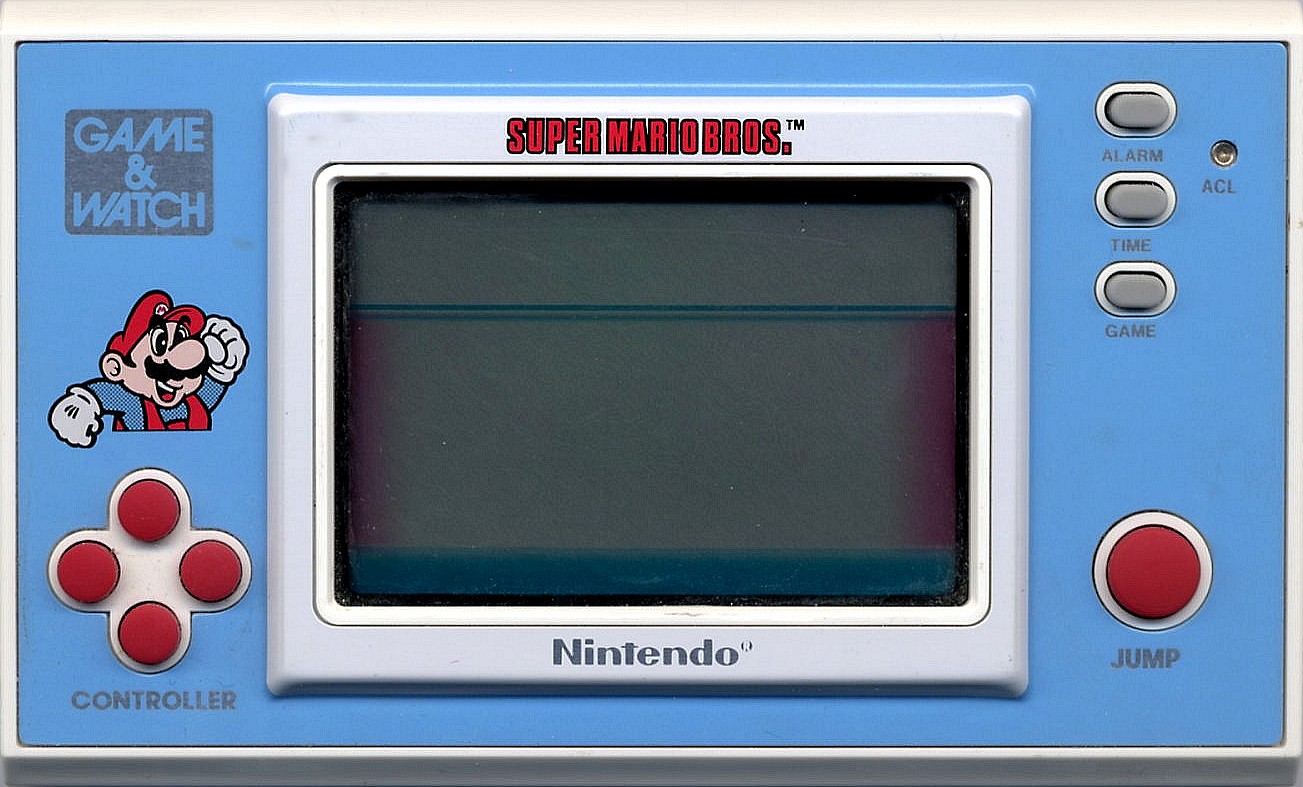 super mario game & watch